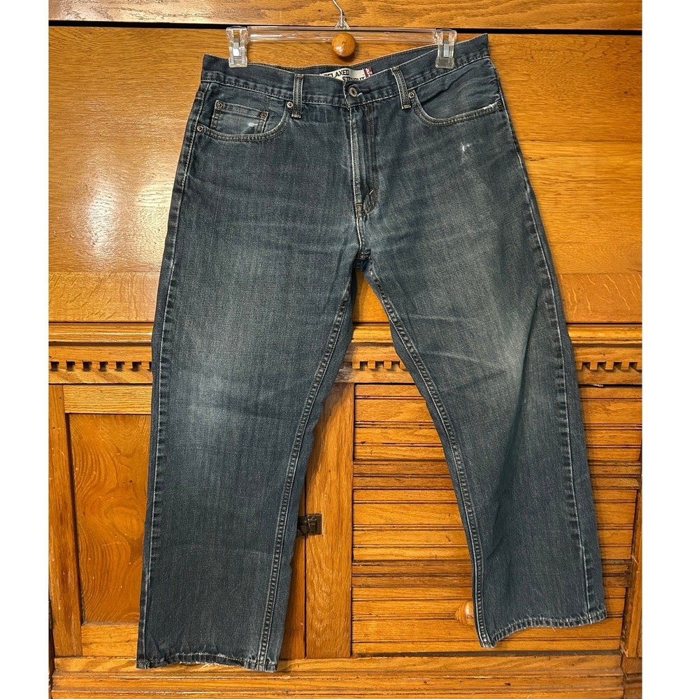Levis 559 Y2K Relaxed Straight Jeans Mens Denim Pants 90s Grunge Streetwear